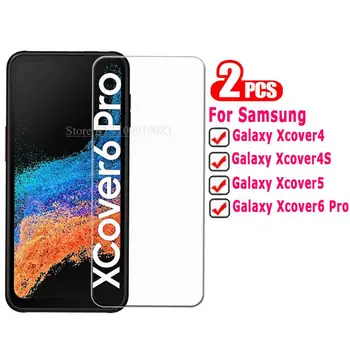 2-1 бр. Защитно стъкло Tempred за Samsung Galaxy Xcover 6 Pro SM-G736B Защитно фолио за екран на Samsung Xcover6 Xcover5 Xcover4s 4 Pelicula
