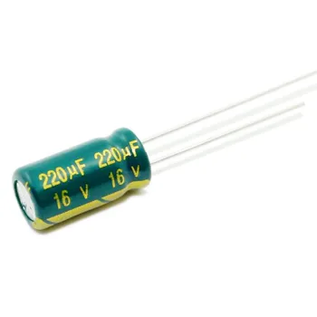 200ШТ 220 icf 16 В 16-220 icf Алуминиеви Електролитни Кондензатори висока честота на 6X12 мм