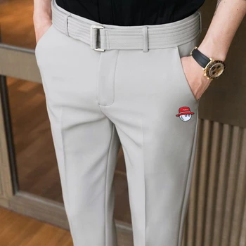 2022 Есенни Панталони за голф Мъжки Облекла за голф Мъжка Еластична Облекло За голф Мъжки Облекла За голф Скута Панталони Malbon Голф Спортен Тип Тип Тъкани