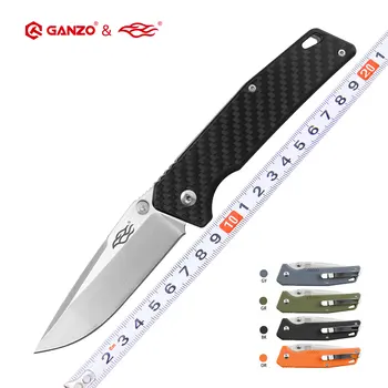 Firebird Ganzo FB7601 440C G10 или Дръжката е От Въглеродни Влакна Сгъваем нож За Оцеляване Инструмент за Къмпинг Джобен Нож тактически edc открит инструмент