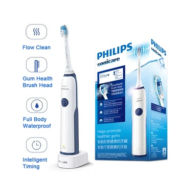 Philips Sonic HX3226 Качествена Електрическа Четка за Зъби Акумулаторна Интелигентен Таймер Грижа За Зъбите Водоустойчива Четка за Зъби за Възрастни
