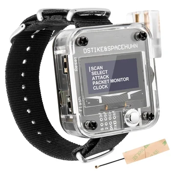 WiFi Deauther Watch V3 ESP8266 Програмируема Платка за развитие Носимые Умен Часовник OLED/Контрол/Изпитване инструмент ЛОТ