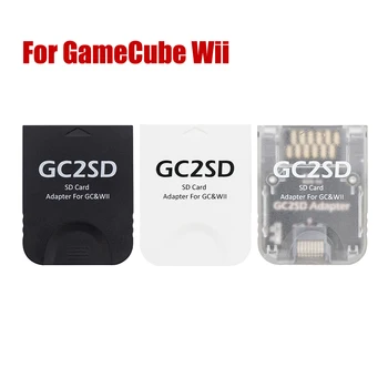 Адаптер за карта GC2SD за Micro SD Plug and Play Професионален Четец на Карти с Памет за игрови конзоли GameCube, Wii Аксесоари