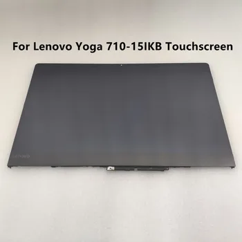 Йога 710 15IKB LCD Сензорен Дисплей В Събирането на 15,6 Панел Дигитайзер Матрица За Lenovo Yoga 710 15ISK Дисплей
