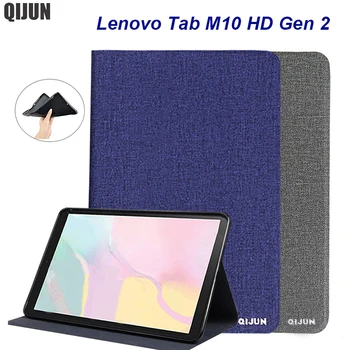 Калъф за таблет Fundas Lenovo Tab M10 HD Gen 2 Поколение 10,1 Калъф TB-X306X TB-X306F 2020 от изкуствена кожа и Мек силикон Soft Shell
