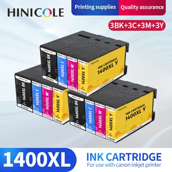 Касета с мастило за принтер Hinicole, Съвместима за Canon PGI 1400 XL 1400XL Maxify MB 2140 2740 2040 2340 pgi1400 PGI-1400XL