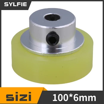 Колелото на метър шифратора силикон индустрия 100кс6мм алуминиево измерва чрез измерване на роторное