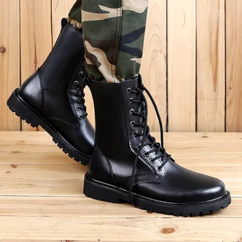 Модни Улични Армейските Обувки, Мъжки Военни Тактически Обувки за Пустинята, Мъжки Ежедневни Обувки, Реколта Ботильоны, Дишащи Армейските мъжки Обувки