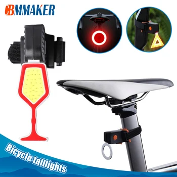 Мулти Режими на Осветление на Велосипеди Фенер USB Зареждане Led Велосипеден Фенерче Светкавицата на Опашката на Задните Велосипедни Фарове за Планински Велосипед Подседельный Болт