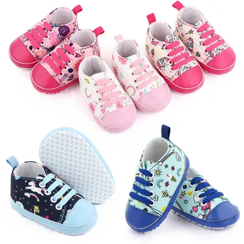 Обувки за новородените Момичета; Модни обувки на 1 година; Нескользящие Маратонки за деца; Детски Обувки за ходене; Обувки; Обувки за креватче с цвете