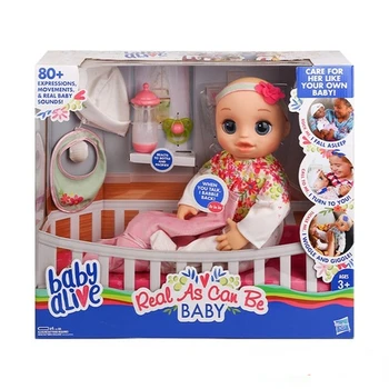 Оригинален Hasbro Автентични Палав Домашни Животни Любов Baby Alive Фигурки на Сладки Кавайные Подвижни Кукли Bjd Звуци Играчки за Момичета Детски Подарък
