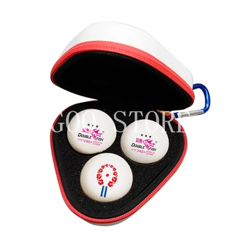Официален 3-звезден топка за тенис на маса световното Първенство през 2022 година в ЧЕНДУ, лимитированная серия Double Fish 3-Star V40 + Топки за пинг-понг