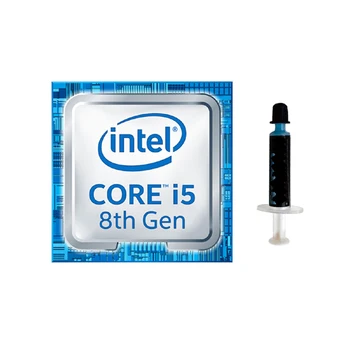 Процесор Intel Core i5 8600 LGA 1151 процесор i5 8500 8600K с термопастой i5 8-то поколение 8400 с гаранция за качество на термична паста