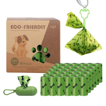 Чанта е за еднократна употреба за кучешки екскременти ЕПИ биоразлагаемый торба за боклук, за домашни любимци чанта за кучешки екскременти чанта за екскременти